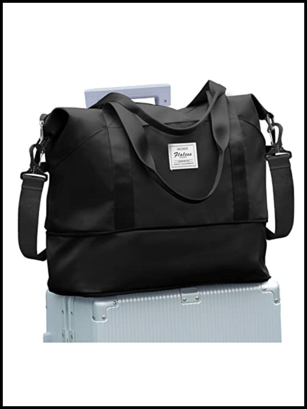 Waterproof Travel Duffel Bag for Women - Airplane Carry-On Weekend Gym Tote